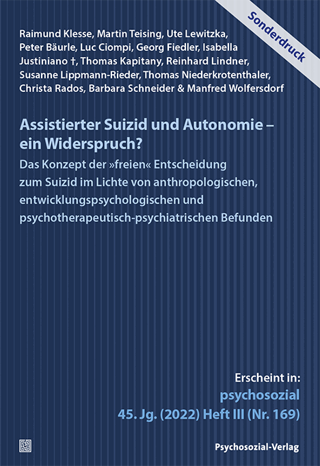 Assistierter Suizidund Autonomie